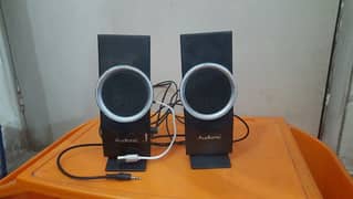 Audionic Speakers for use with laptop computer smartphone led