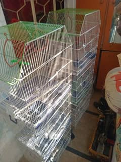 3 Portion Cage for Budgies New cages