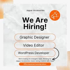 Graphic Designer  Vedio Editor  Wordpress web developer