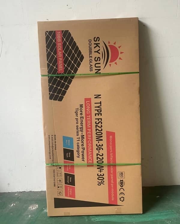 Sky Sun Solar Panel Double glass 240W New Stock Ready 0