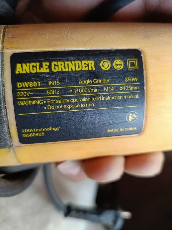 Angel Grinder 850W 2