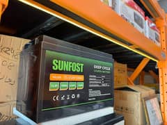 New Sunfost 12.8V 100Ah Lifepo4 Lethium Battery/Lithium Ion Batteries