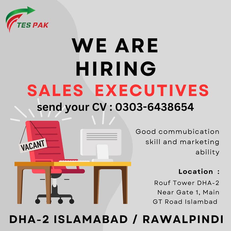 Energetic Sales Persons required Urget | Male | Female 0