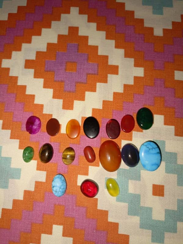 Colorful natural stones 1