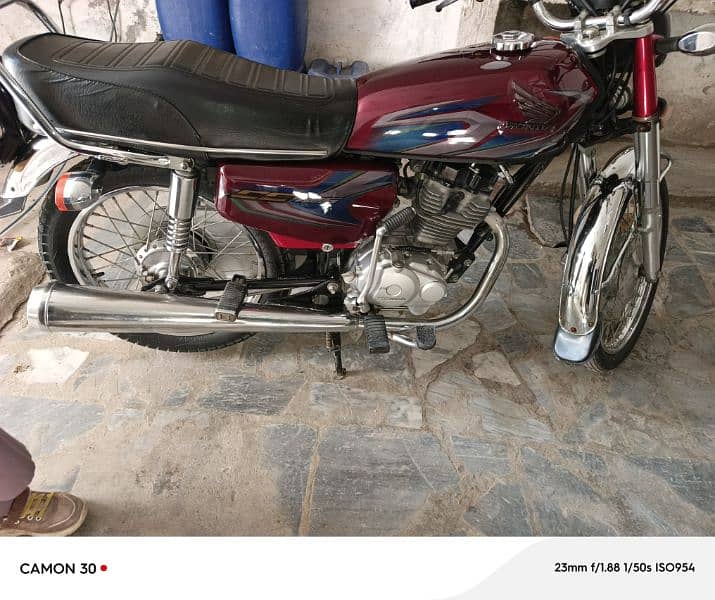 Honda CG 125 Urgent For Sale | Honda In Bikes | Total Geniune 1