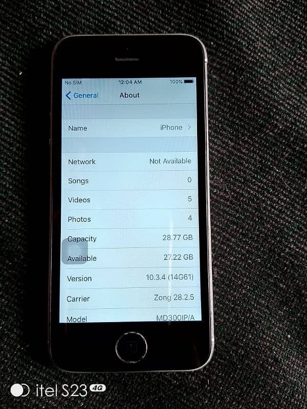 I phone 5 32gb non pta home button not working baki all ok 2