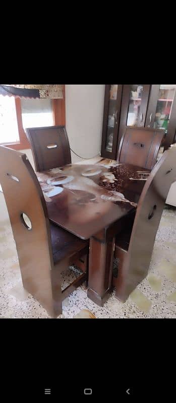 Dinning Table with 4 chairs 5