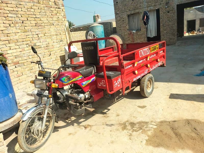 united cd 100 loader rickshaw 2020 model 0