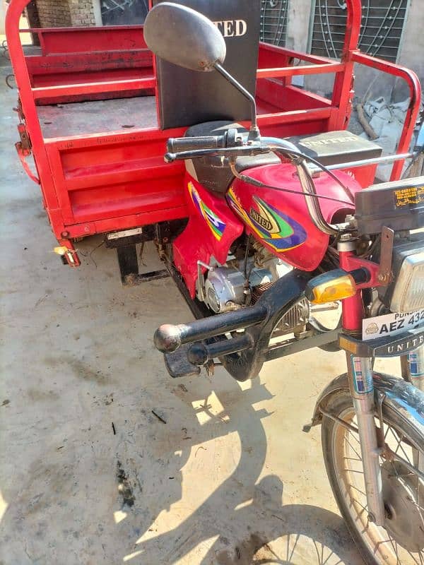 united cd 100 loader rickshaw 2020 model 1