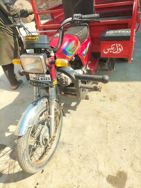 united cd 100 loader rickshaw 2020 model 7