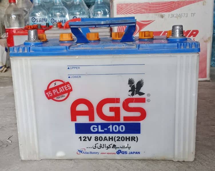 AGS GL 100 battery condition wise new 2