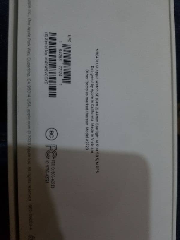 apple watch SE  gen 2 44mm 1