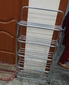 iron shoe rack