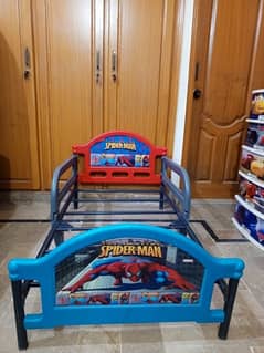 KIDS SINGLE BED SPIDER MAN IRON ROD MATERIAL