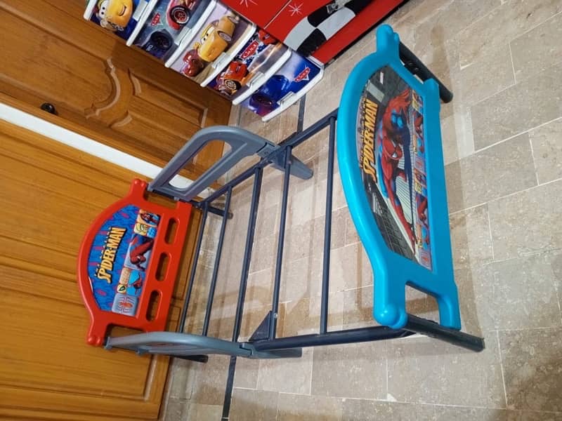 KIDS SINGLE BED SPIDER MAN IRON ROD MATERIAL 4