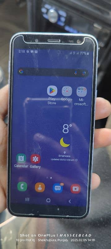 Samsung j6 all ok panel changed only 1