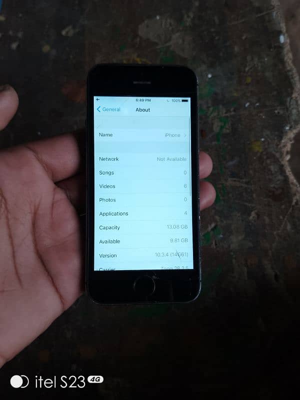 I phone 5 16gb non Pta ha touch break hai working 100% okay hai 7