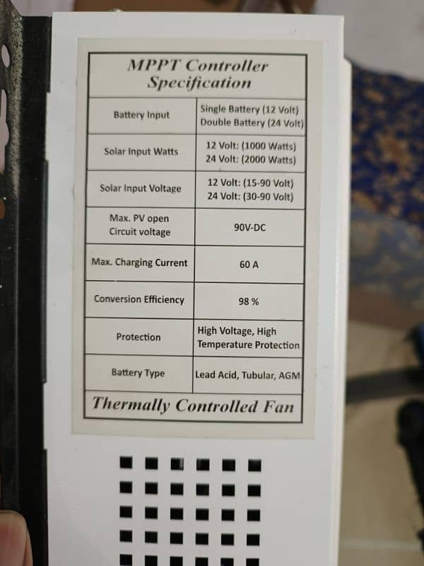 MPPT Charge Controller Solar 6