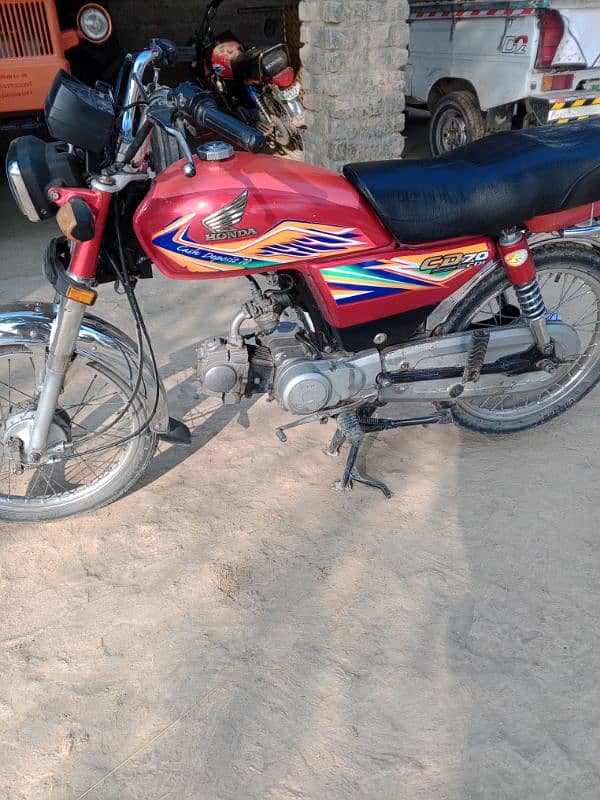 Honda 70 2019 model Islamabad number 3