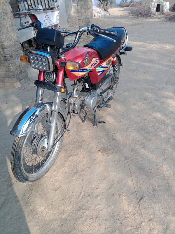 Honda 70 2019 model Islamabad number 4