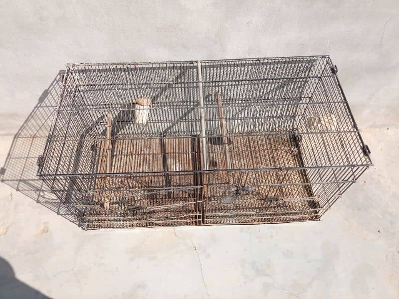 2 portion folding cage for sell 2