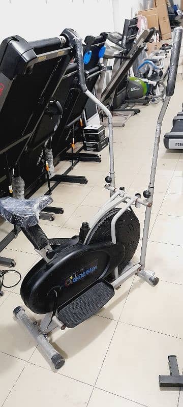 American Fitness 2 in 1 Elliptical Exercise Cycle 03334973737 0