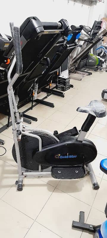 American Fitness 2 in 1 Elliptical Exercise Cycle 03334973737 1