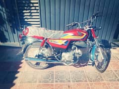 Honda CD 70 Zero meter Condition Model Jan 2025 Islamabad Registered