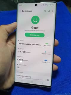 Samsung Note 10 plus clear screen