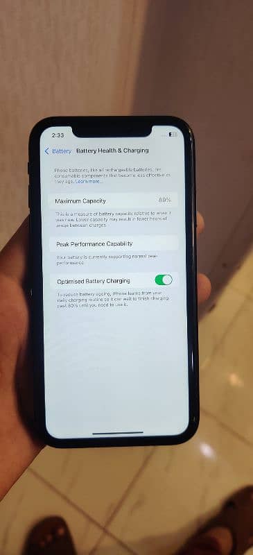 iphone XR 128Gb Battery Health 89 water pack Ha 6