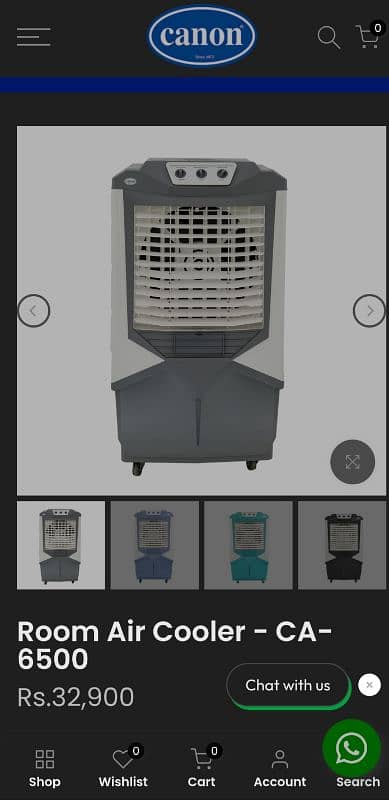 Canon Air Cooler CA6500, Contact on WhatsApp 7