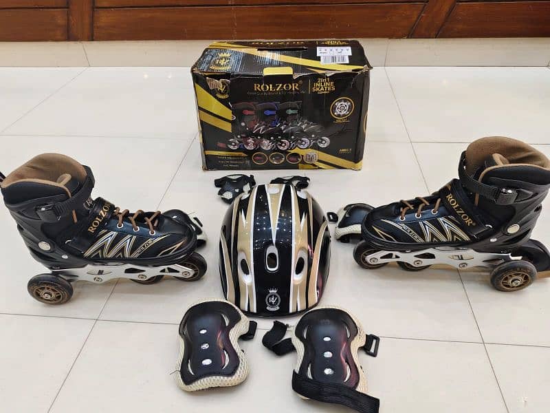 Rolzor 2in1 skates 3