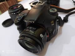 Sony A58 with 6 Lenses