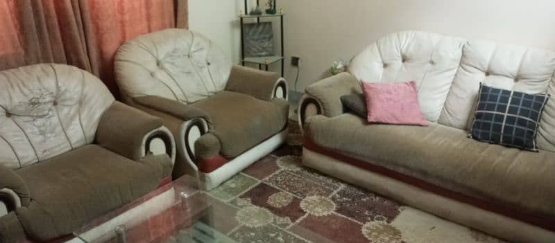 7 seater refurbished sofa set for sale 1