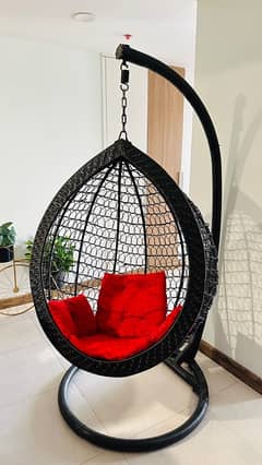 Relax in Our Cozy Swing Chair!