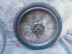 70cc back tyre or rim