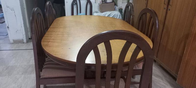 wooden dining table and chairs 9