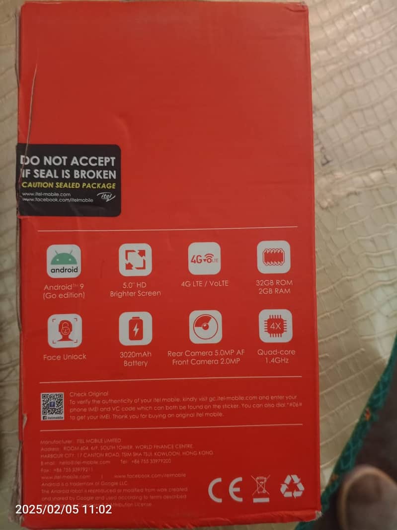 Itel A25 Pro for Sale – Good Condition 5