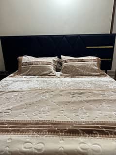 Bed set | king size bed set with side tables,dressing and wardrobe |