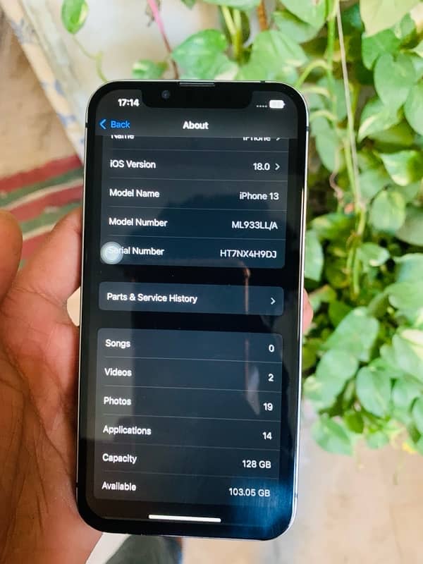IPHONE 13 (128) GB urgent sale. 5
