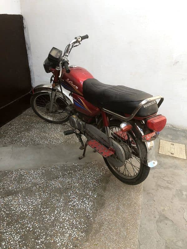 Honda 70cd model 2009 price 45000 for sale 3