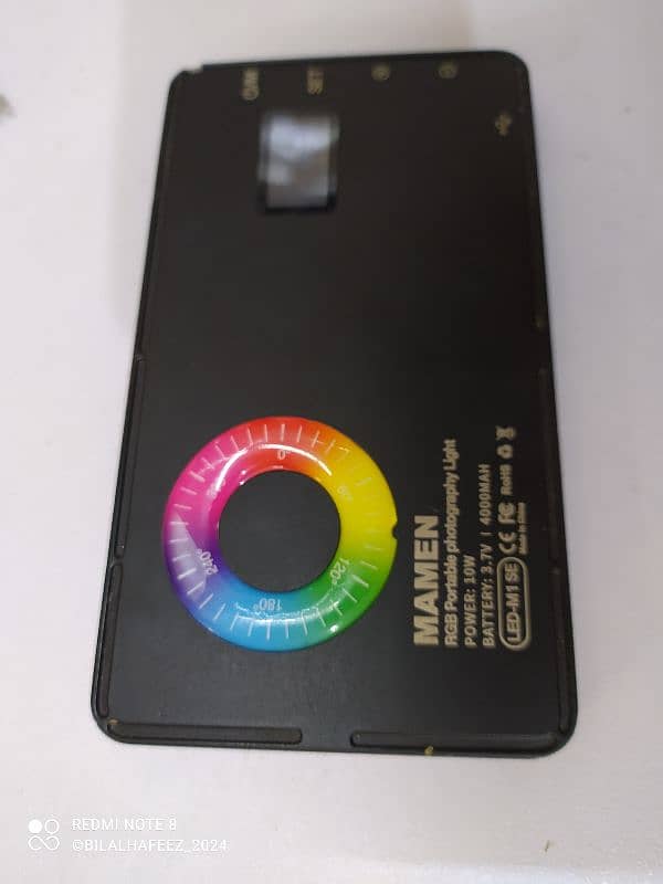 Mamen RGB Professional Photography Light 1