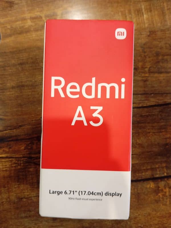 Redmi A3 Mobile in Lush Condition 8