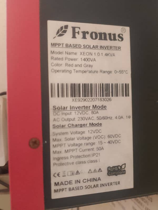 fronus inverter aor aik 60 ampair ka controler. whatsapp 03027193630 3