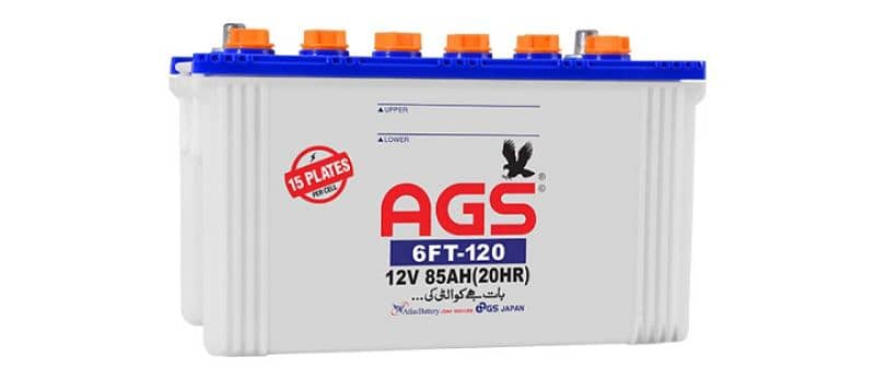 AGS BATTERIES MODEL GR/GL100 6FT120 GX135 GX165 GX175 GX200 0