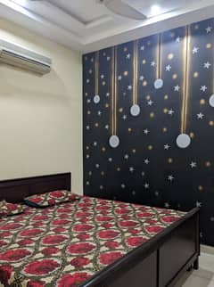 Single bed furnished flat available for rent Citi Housing Gujranwala