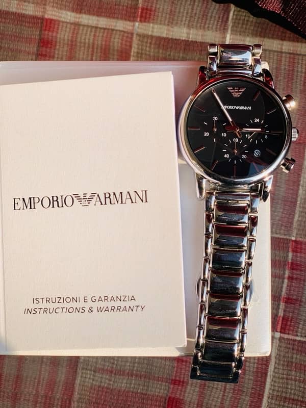 EMPORIO ARMANI WATCH BRANDED ,ORIGINAL WITH GURANTEE 5