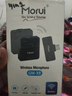 Wireless microphone.