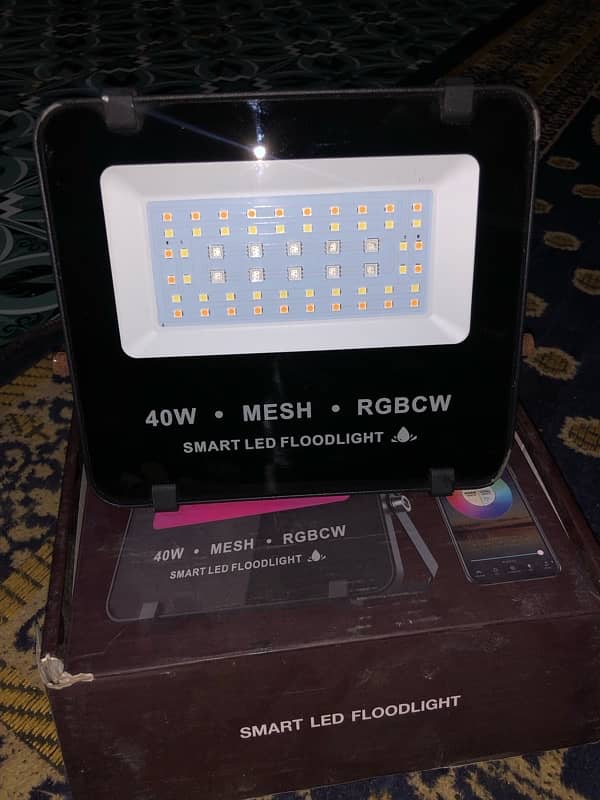 RGB wifi control aquarium lights smart floods 0