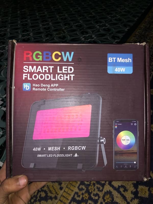 RGB wifi control aquarium lights smart floods 3